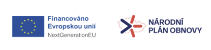 Financováno Evropskou unií – NextGenerationEU / Národní plán obnovy